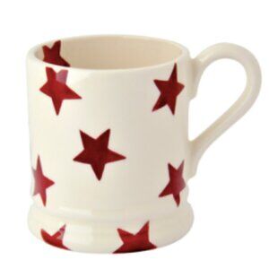 Emma Bridgewater Red Star 1/2 Pint Mug